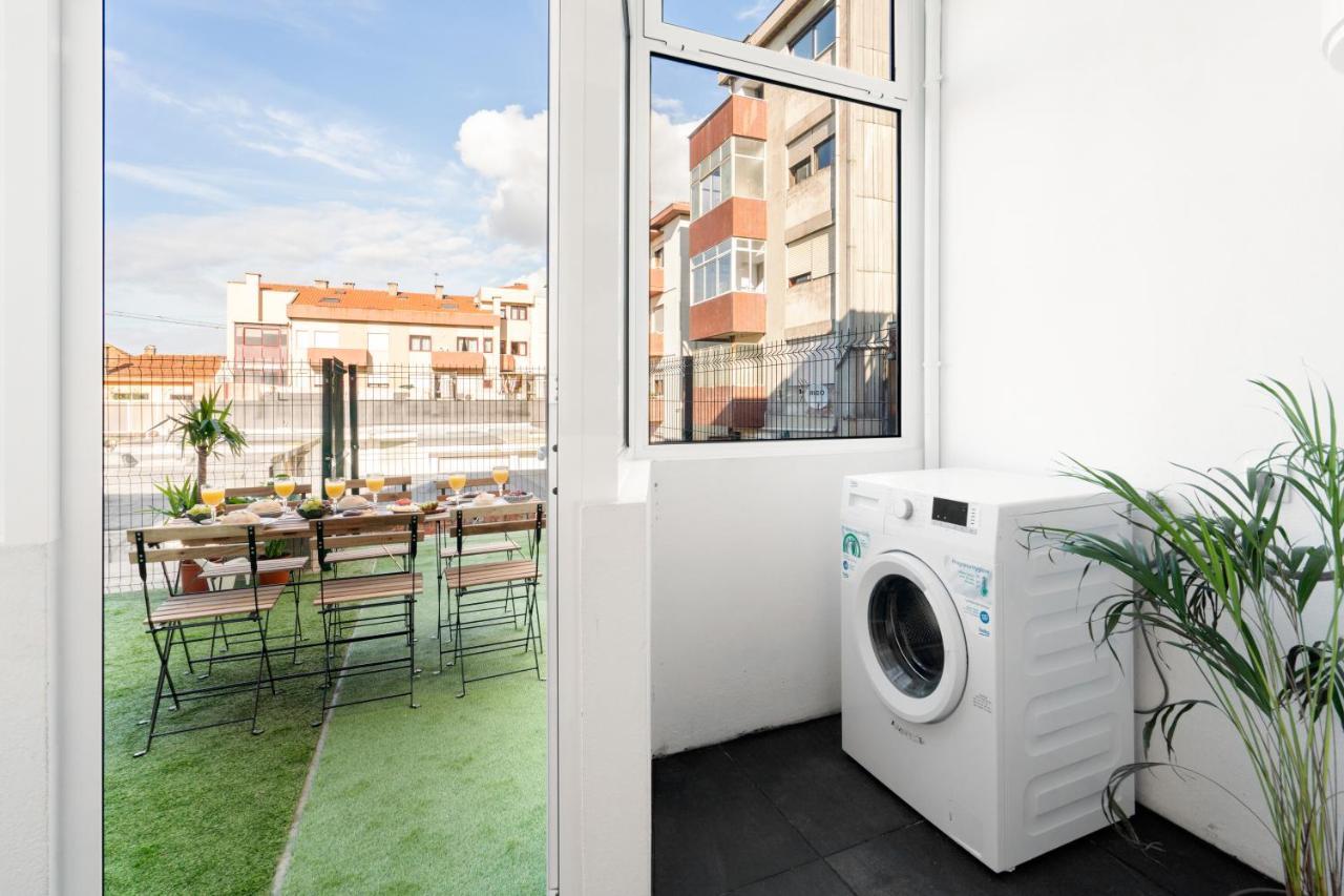 Host Wise - Spacious Fresh Flat W Terrace - Near Sea Espinho  Exterior photo